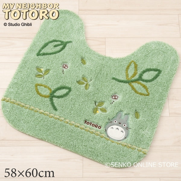 となりのトトロ もりのかぜ トイレマット 約58×60cm グリーン