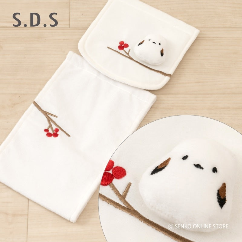 SDS シマエナガちゃん ペーパーホルダーカバー ホワイト