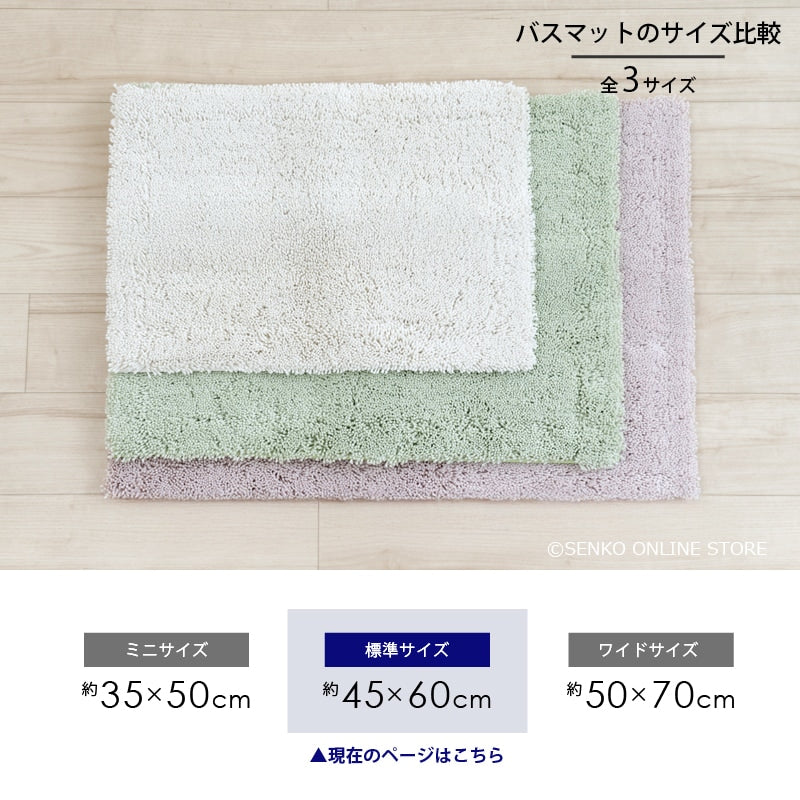 SDS 実はすごいバスマット 約45×60cm ブルー/ベージュ/グリーン/ピンク/ホワイト