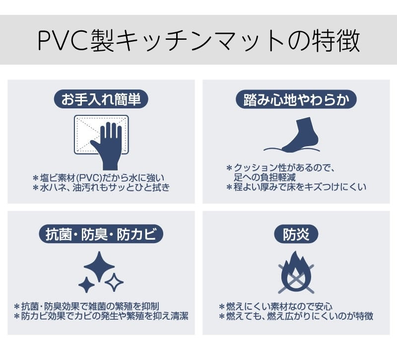 【PVCキッチンマット ロングマット ジブリ PVC 拭ける 防水 キャラ】約45×120cm ベージュ となりのトトロ おえかき