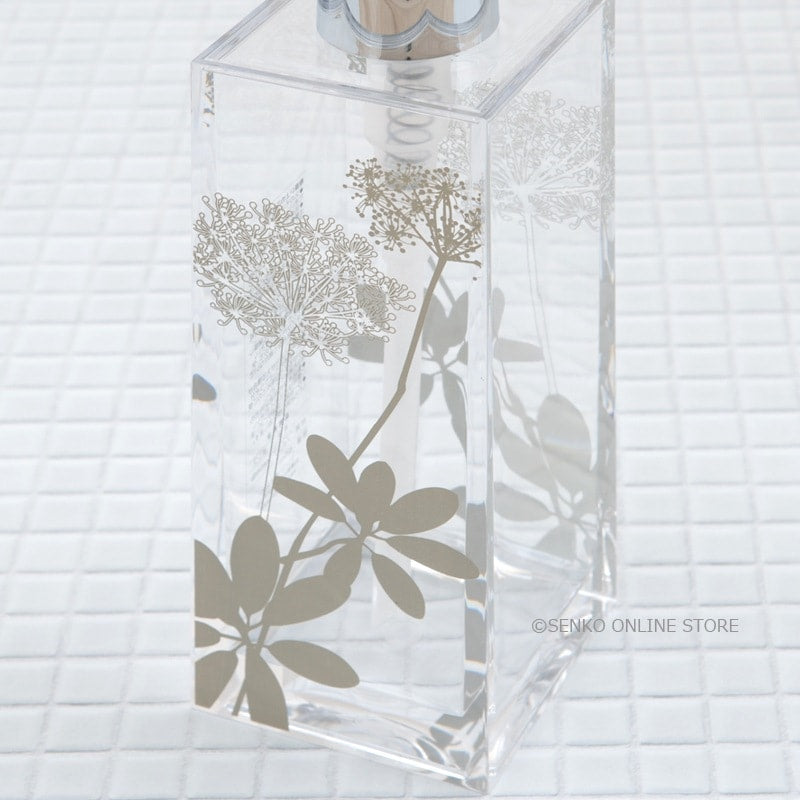 サリナ シャンプーボトル 容量:約420ml クリア