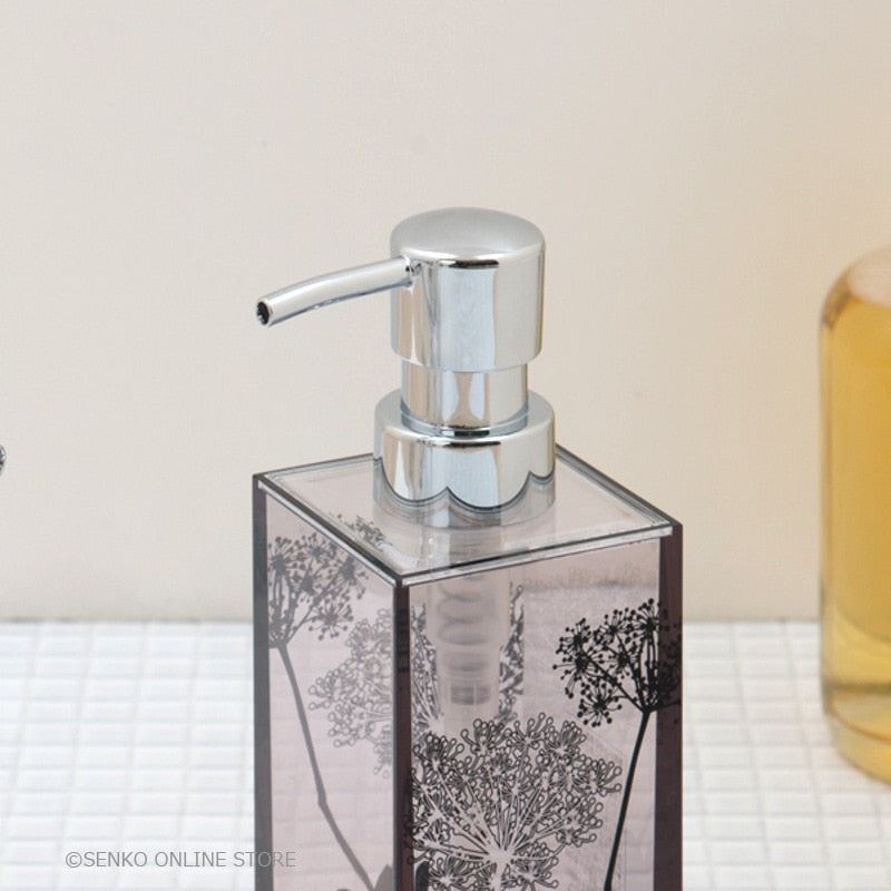 サリナ シャンプーボトル 容量:約420ml ブラウン