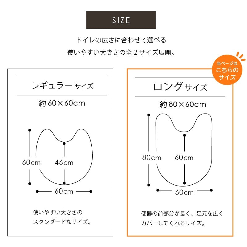 SDS シマエナガちゃん ロングトイレマット 約80×60cm ブルー/グレー