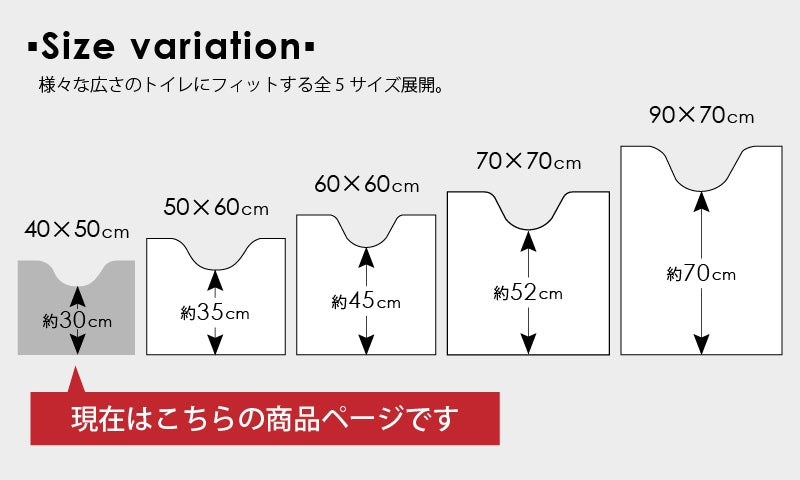 ★B.B.collection クッショニー3 トイレ3点セット(トイレマット(約40×50cm)+兼用フタカバー+スリッパ) グレー/アイボリー/ピンク