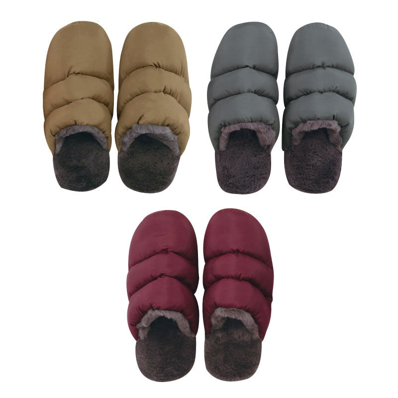 ★SDS Boappa(ボアッパ) タフタボアソフトスリッパ 適応サイズ:(L)約23〜25cm ベージュ/グレー/ワインレッド