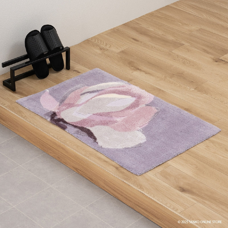 M+home マグノーリア インテリアマット 約60×90cm ピンク