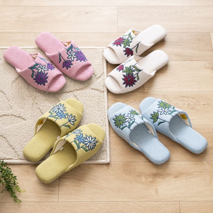 シビラ レジェンダ スリッパ 適応サイズ:約22〜24cm ブルー/ベージュ/グリーン/ピンク