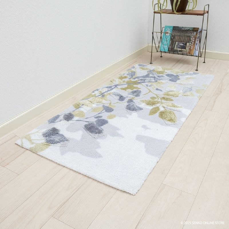M+home プイスト インテリアマット 約60×120cm グリーン
