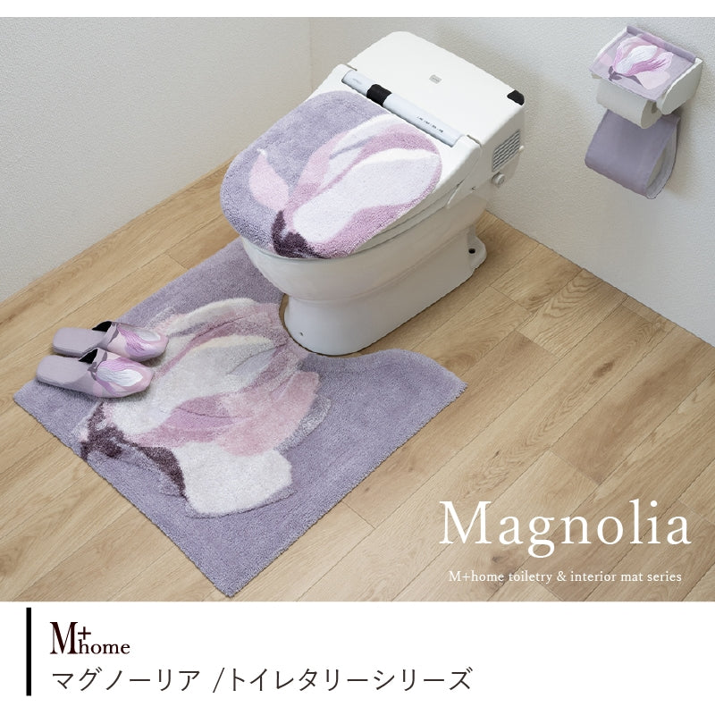 M+home マグノーリア トイレマット 約70×70cm ピンク