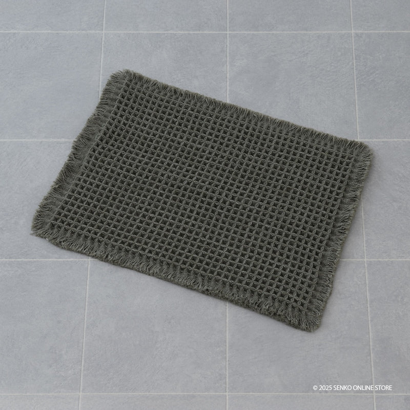 SDS トータス2 バスマット 約35×50cm ベージュ/グレー/アイボリー/カーキ/イエロー