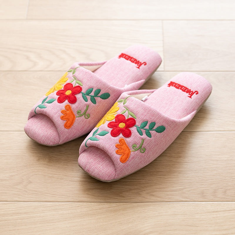 ホコモモラ サンチョ スリッパ 適応サイズ:約22〜24cm ブルー/ベージュ/グリーン/ピンク