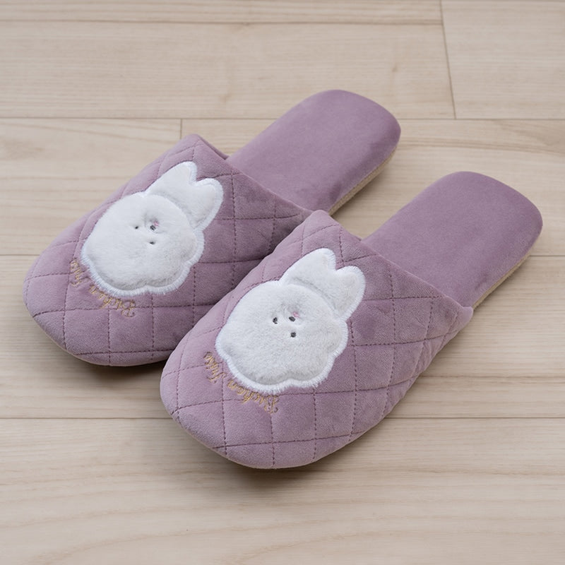 SDS ビションフリーゼ スリッパ 適応サイズ:約22〜24cm ベージュ/グレー/ピンク