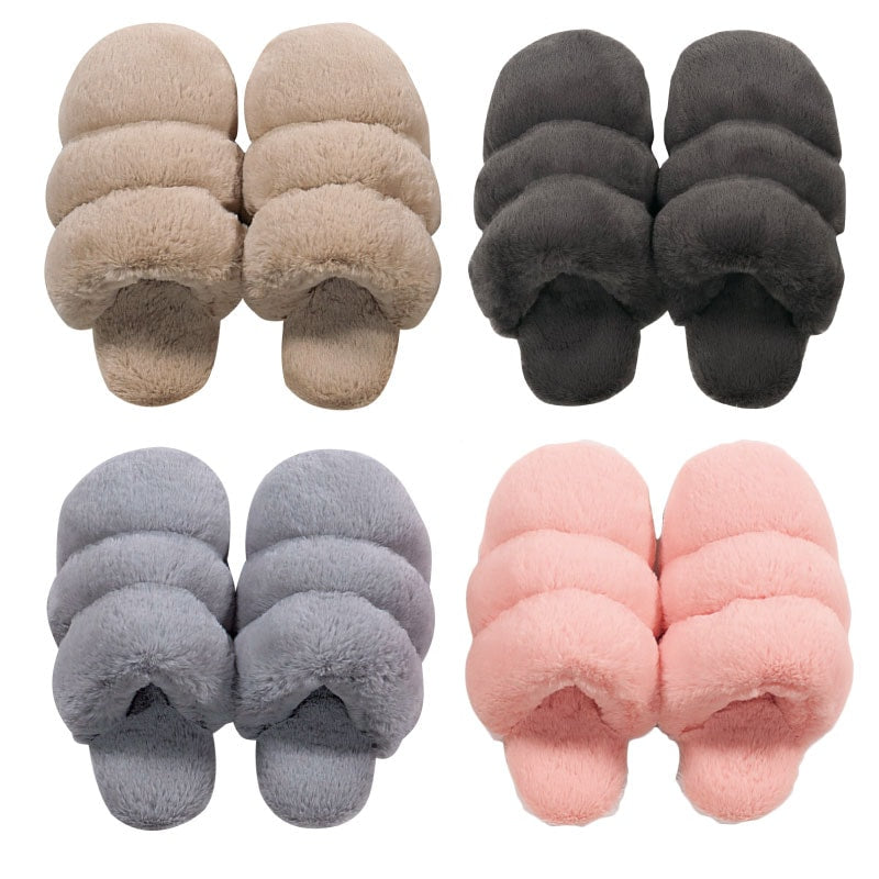 SDS Boappa（ボアッパ）スリッパ Lサイズ 約23〜25cm ベージュ/ブラウン/グレー/ピンク