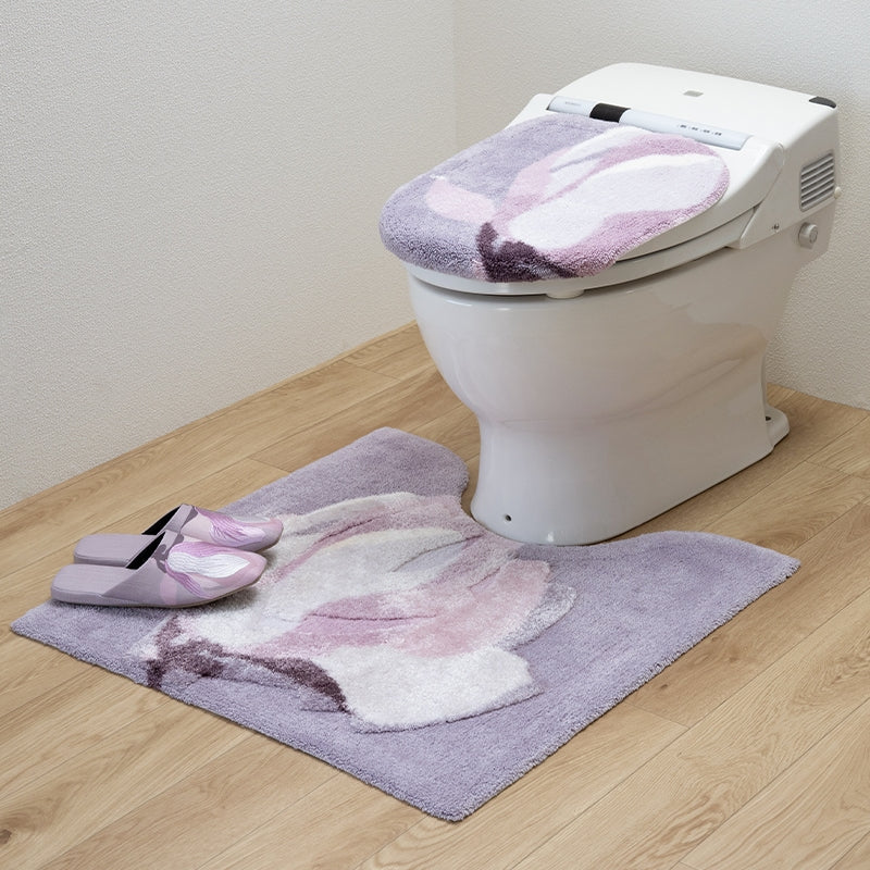 M+home マグノーリア トイレマット 約70×70cm ピンク