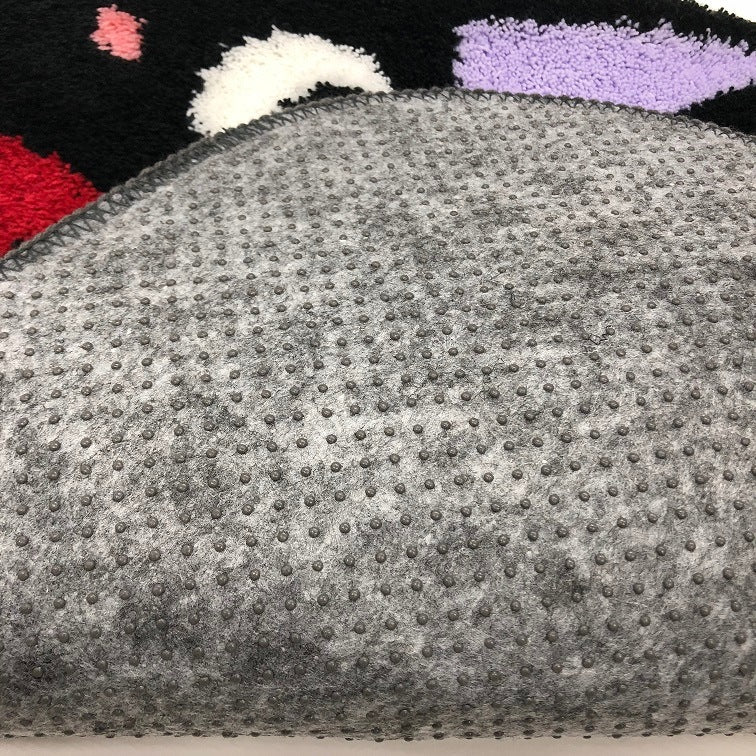 魔女の宅急便 くつろぎ アクセントマット 約50×70cm ブラック