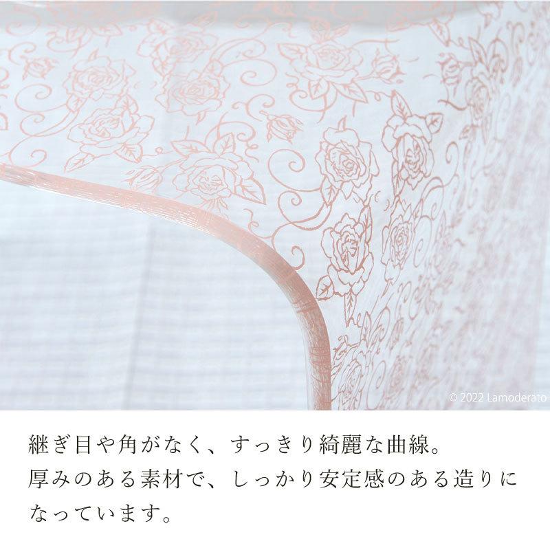 クリアローズ バスチェア Mサイズ（高さ約25cm）  ピンク