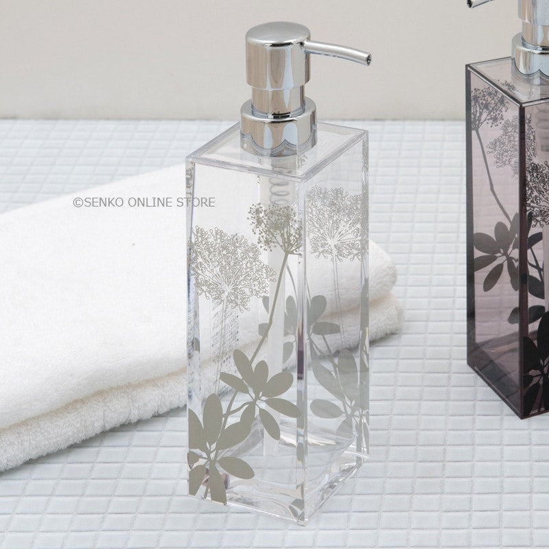 サリナ シャンプーボトル 容量：約420ml クリア