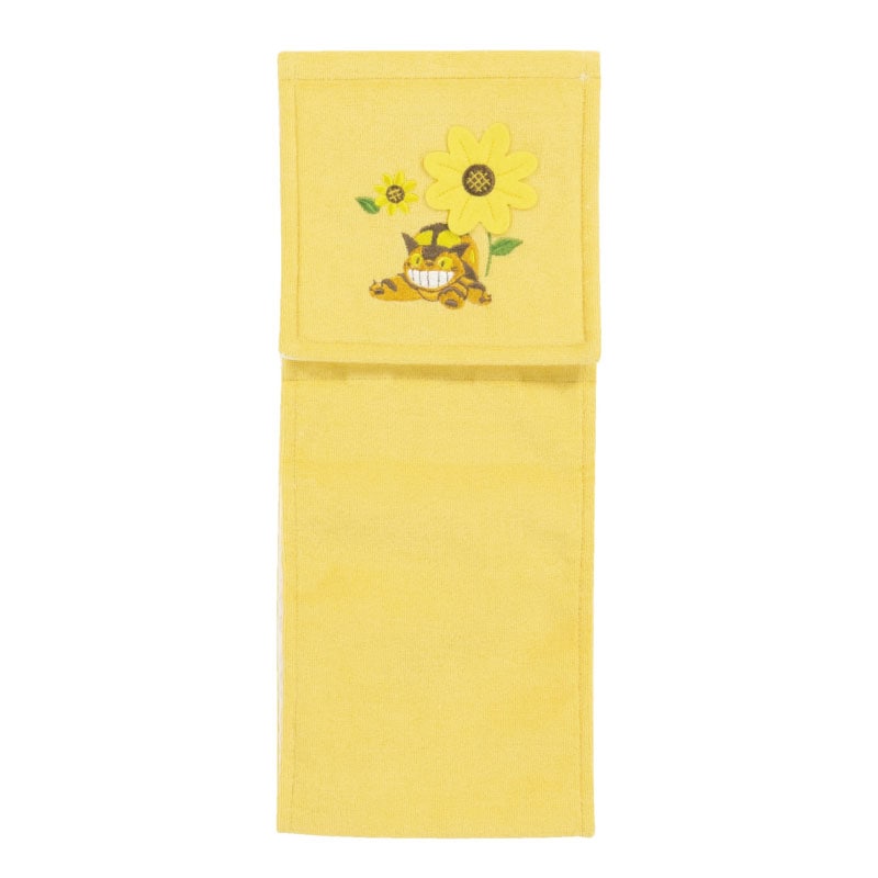 となりのトトロ 花のバス停 ペーパーホルダーカバーN イエロー