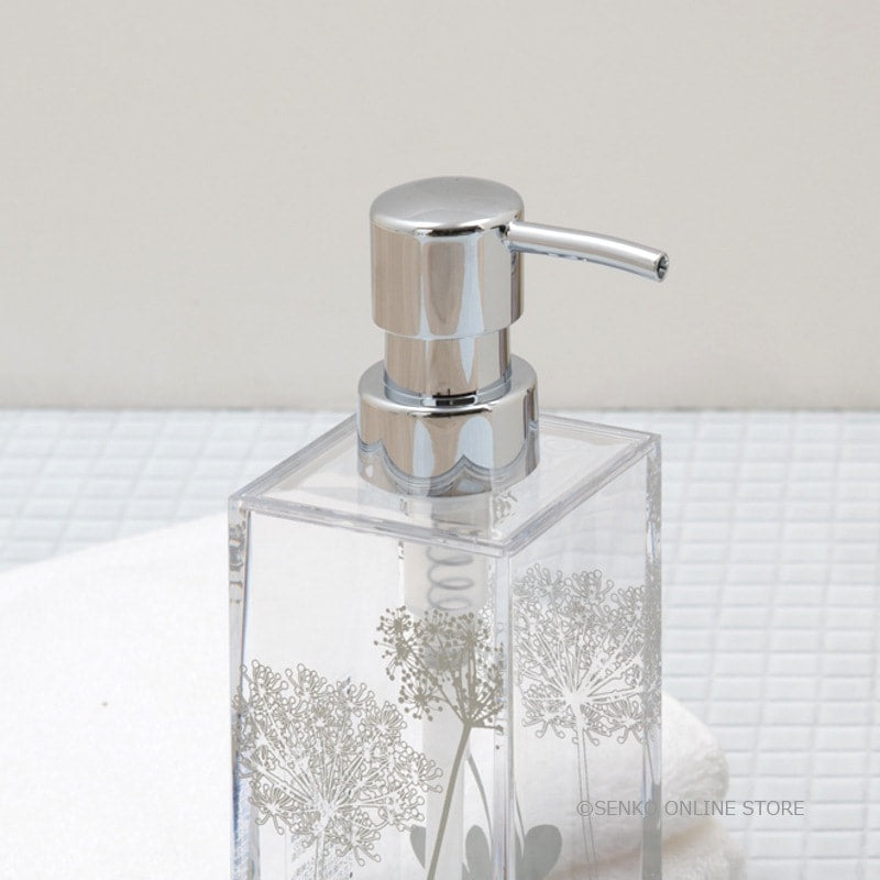 サリナ シャンプーボトル 容量：約420ml クリア