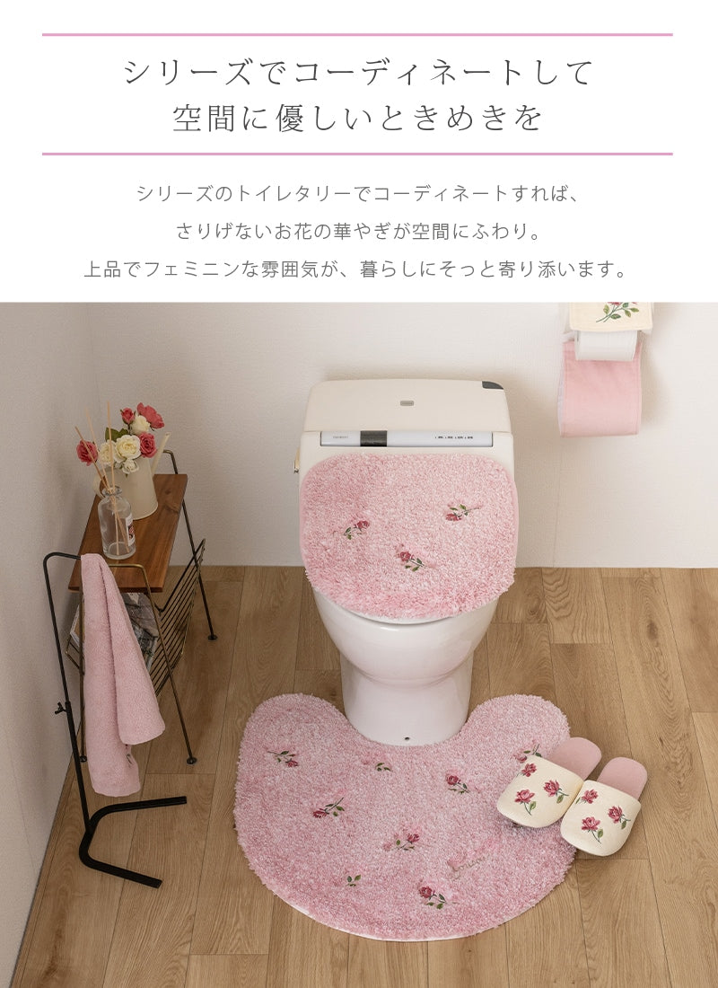 SDS yorisou スイートローズ ハンドタオル 約33×75cm ピンク
