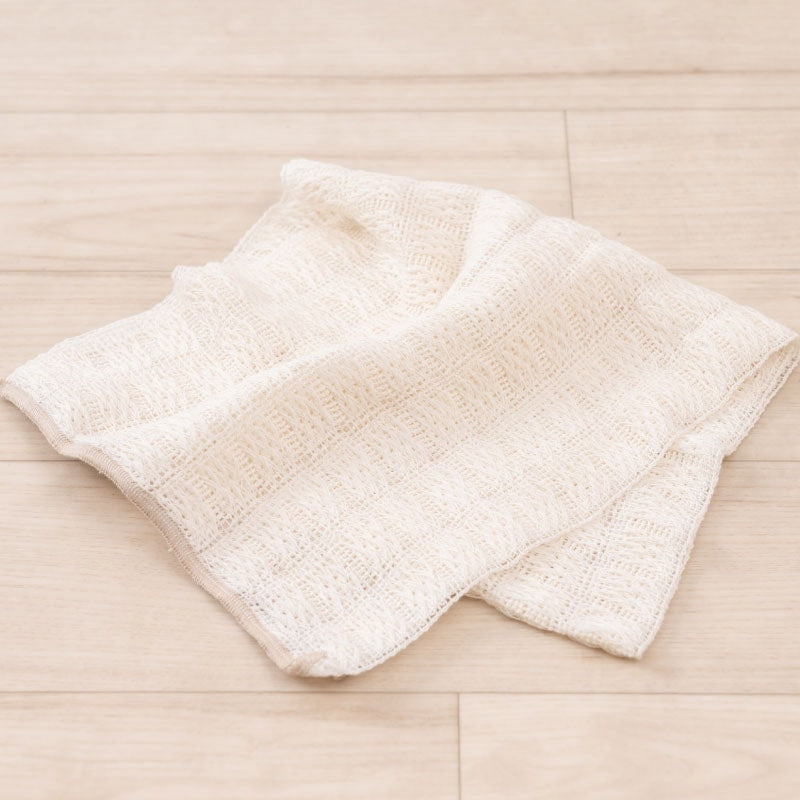 ボディタオル 約23×100cm ベージュ B.B.collection グラデフィール いたわり