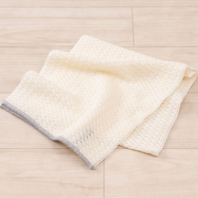 ボディタオル 約23×100cm グレー B.B.collection グラデフィール さっぱり