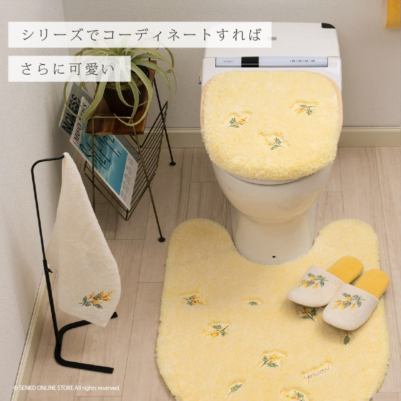 SDS yorisou ミモザ ハンドタオル 約33×75cm イエロー