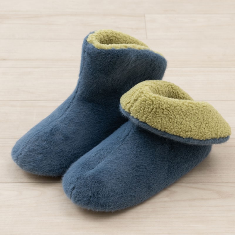 ★シビラ アバホ スリッパ 約22〜24cm ブルー/ベージュ/レッド